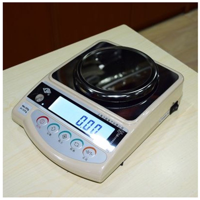 2000克上海力能电子天平秤0.01g 称黄金珠宝电子称克拉秤实验室秤