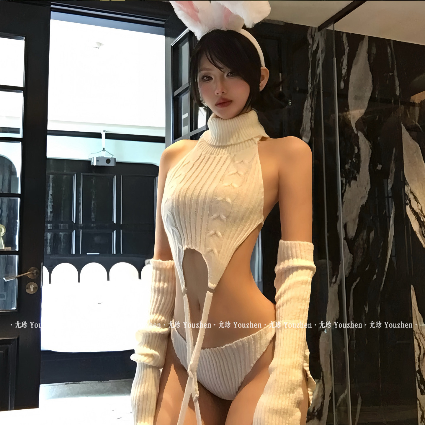 尤珍「白兔女郎」性感纯欲毛衣大尺度显身材制服情侣趣味qqny内衣,女士内衣/男士内衣/家居服,内衣配件,淘宝优惠券,粉丝福利购,淘宝优惠卷