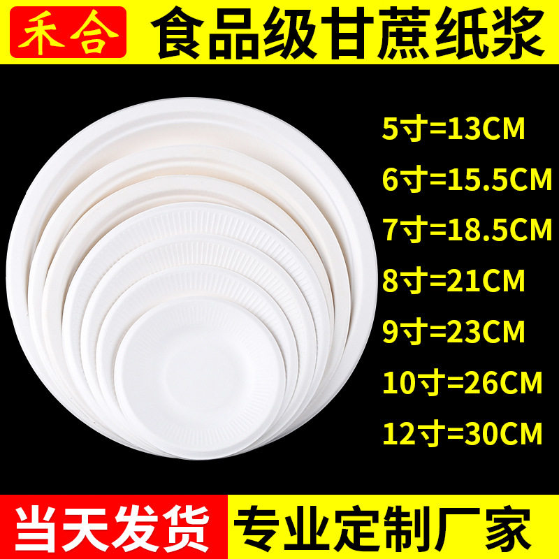 一次性盘子纸碟纸盘子生日蛋糕餐盘6寸六寸7寸七寸纸盘幼儿园画画