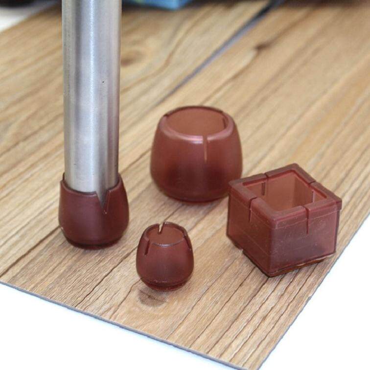 加厚多型号椅子板凳脚套餐桌脚垫酒红色家具护脚红木太师椅保护套