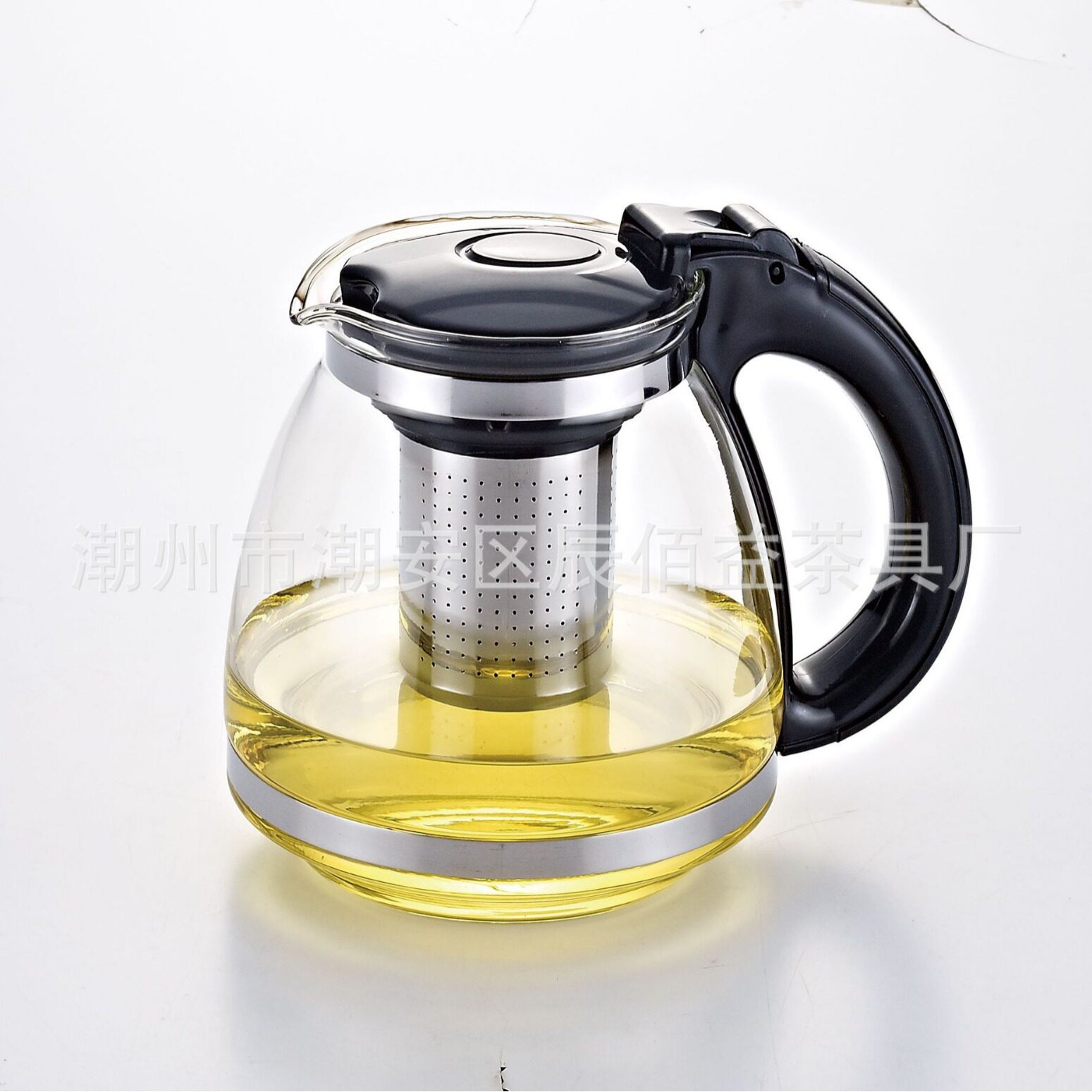 大容量茶吧机专用保恒温耐热加厚玻璃花茶壶茶座茶具咖啡水壶套装