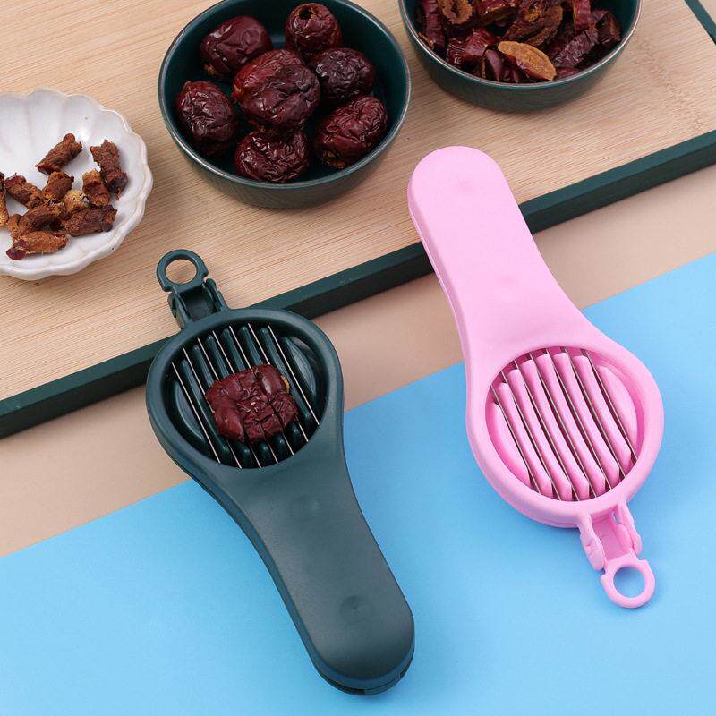 红枣去核器二合一大小通用去胡心取枣子核工具多功能草莓切片神器