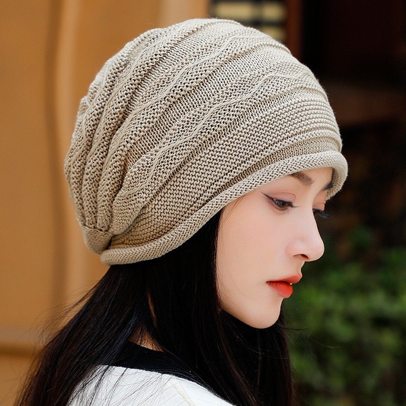 秋冬帽子女保暖洋气时尚百搭针织冷帽2023新款堆堆帽头巾包头帽女,服饰配件/皮带/帽子/围巾,帽子,淘宝优惠券,粉丝福利购,淘宝优惠卷