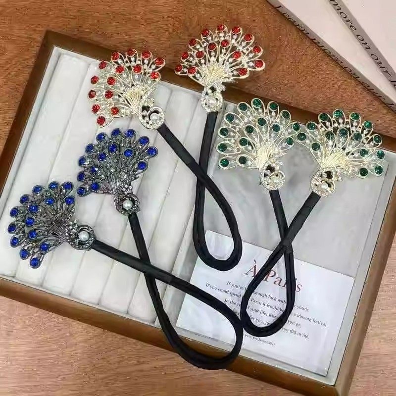 韩式超仙盘发器 丸子头懒人盘发神器 孔雀起舞款卷发棒扎头发发饰