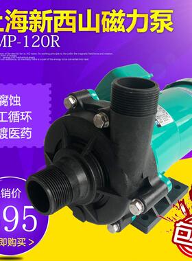 新西山370瓦磁力泵MP-120R/RT循环泵化工电镀液泵磁力驱动酸碱泵