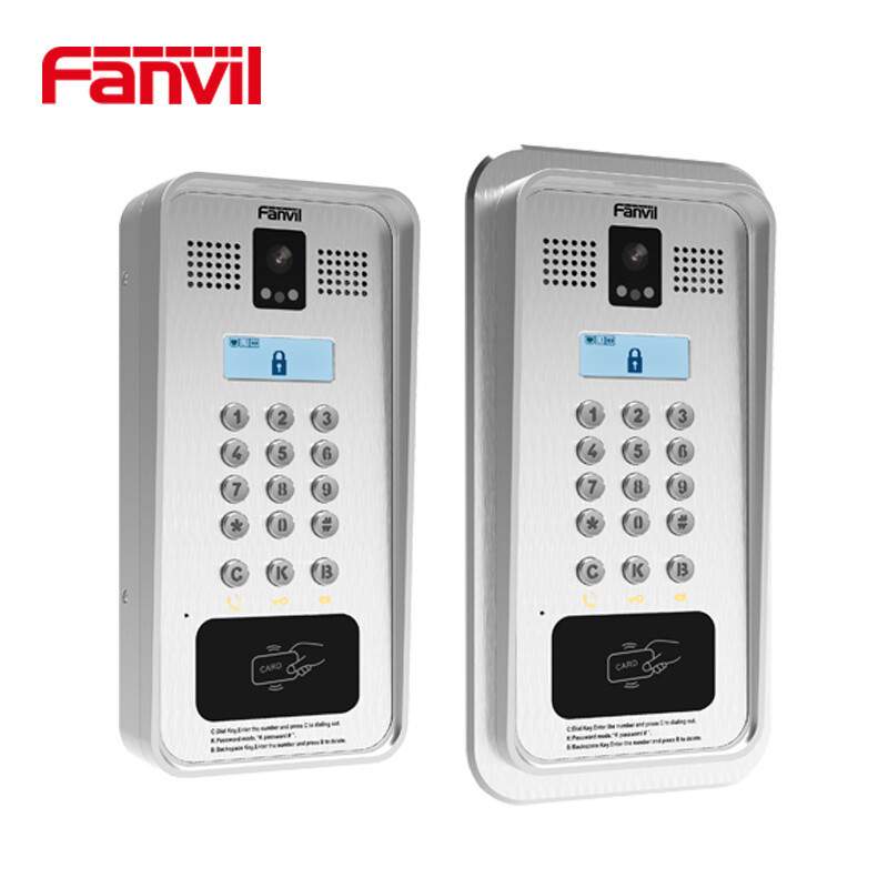 Fanvil方位 i33V/i33VF 视频门禁 SIP对讲门铃 可用于学校、公寓