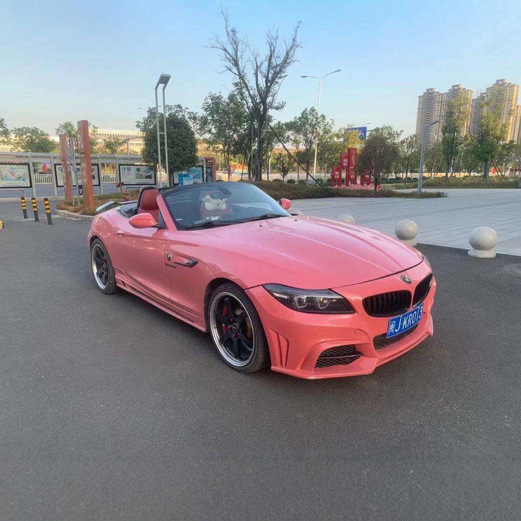 适用于宝马Z4 e89改装升级狼炎款大包围前保险杠后保险杠侧裙