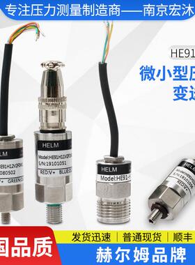 德国汉姆HE91油气胶用4-20mA/0-5V/0.5-4.5V微型压力变送器