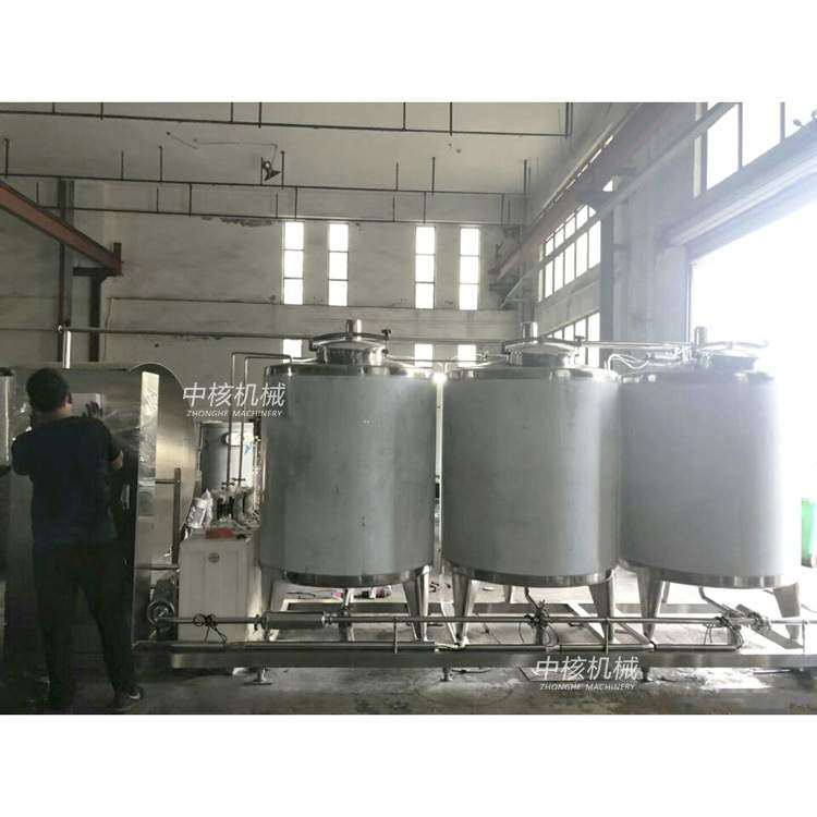 中核机械移动式CIP清洗系统500L分体式在线管道清洗设备不锈钢