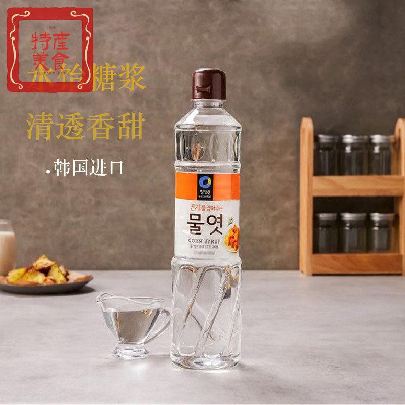 韩国进口清净园水饴白糖稀玉米麦芽糖浆牛轧糖烘焙材料餐饮商用