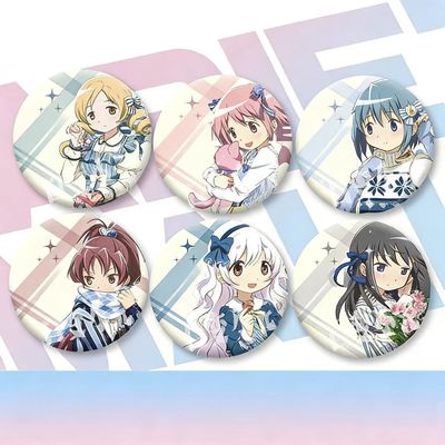 魔法少女小圆游戏周边徽章谷子吧唧巴麻美鹿目圆美树沙耶香晓美焰