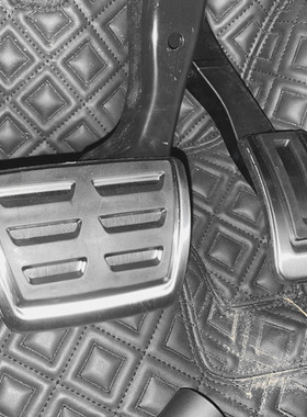 原厂奥迪内饰改装Ai3A4L/A6L/A5A7Q5L/Q3Q7Q2L/Q8A8油门刹车脚踏