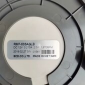 RMF 187L0PRM适用冰箱冷藏冷冻风机风扇 2.5W 003AGLB DC12V0.21A