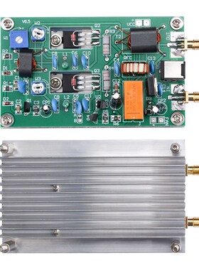 30W短a波功放板 CW SSB 线性高频功率放大器DC5.5X2.1接口成品板