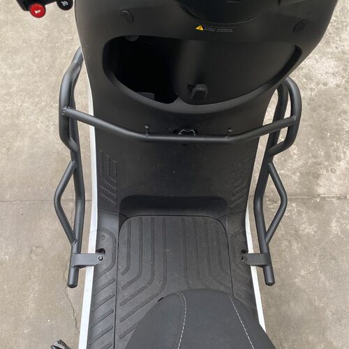 适用九号电动车E80Cmk2护杠E125mk2保险K杠E150mk2后货架改装配件
