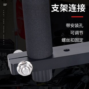 经典款黑色f特典版高视达摩托车旗杆伸缩铝合金摩旅骑行装备