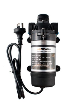 220V高压隔膜泵大功率高u扬程地暖清洗专用水泵喷雾器洗车机增压