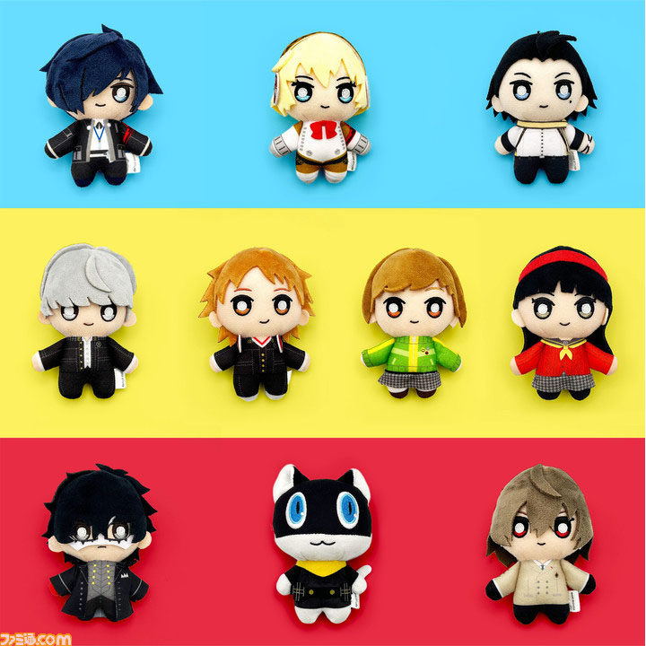 女神异闻录 P3R/4G/5R 毛绒玩偶挂件 钥匙扣 第2弹 周边预售