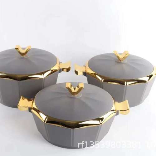 Food Warmer Container3PCS 新款NEW保温盒2L-2.5L-3L白色 灰色