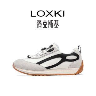 loxki洛克斯基复古阿甘鞋男款25新款爆款鞋子宽头鞋休闲情侣百搭