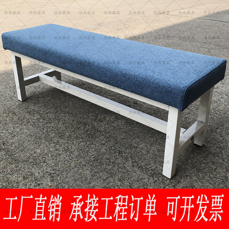速发服装店长凳子沙发凳布艺试换鞋凳休息区长条凳衣帽间长条椅床