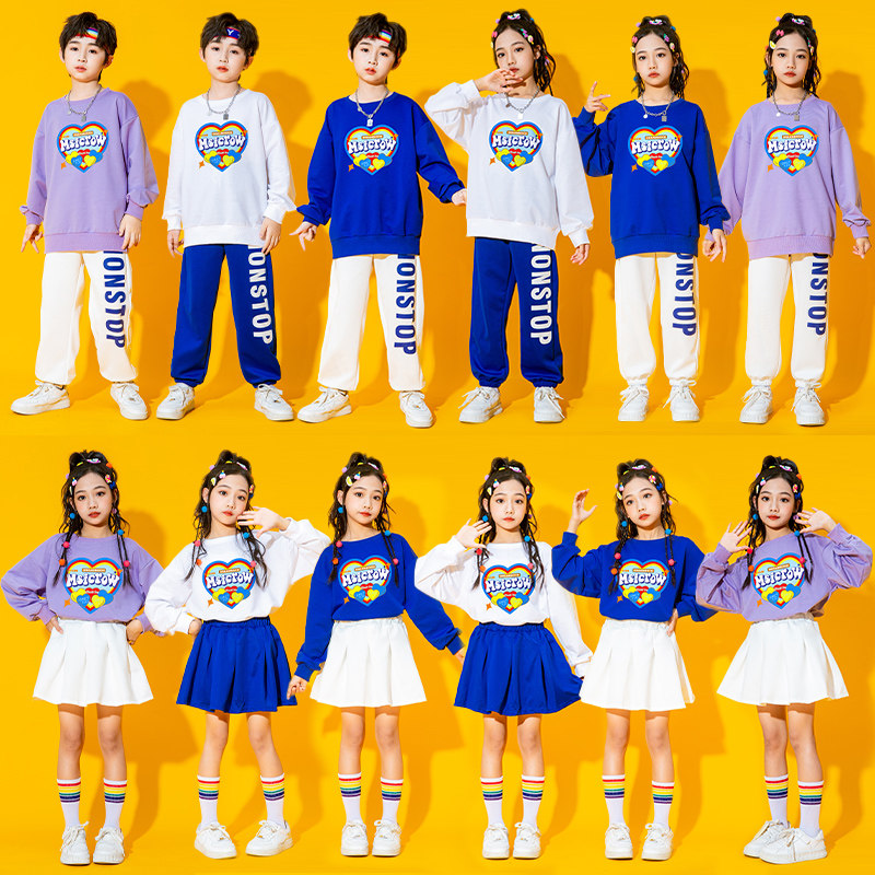 速发小学出运动会开幕式队阵演生服幼儿园合唱班服儿童啦啦方表演
