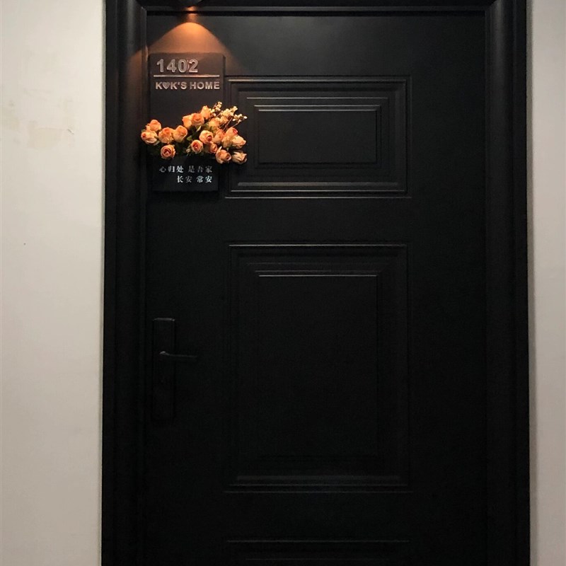 速发【新家的一百个快递】门牌号高级感家用入户门号码牌装饰挂饰