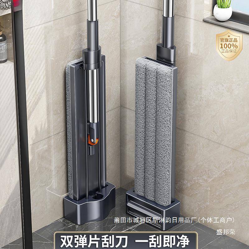 拖把家用一拖净平板拖把免手洗懒人地拖布跨境新款拖地神器大墩布
