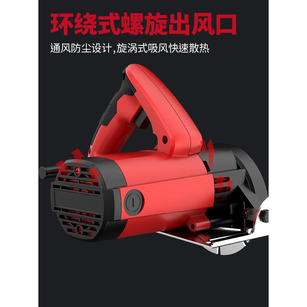 易博瓷砖切割机家用石材切割神器手提小型便携式台式开槽机云石机