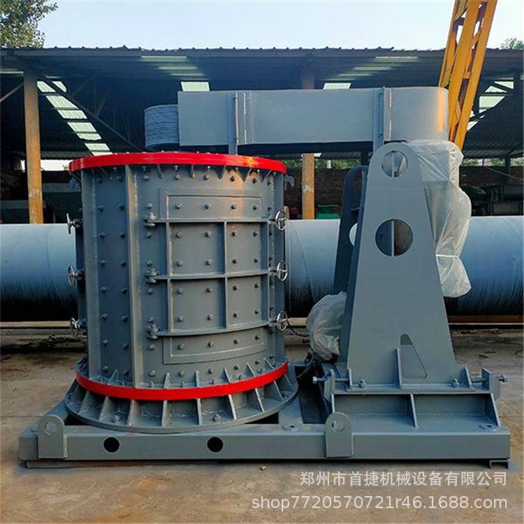 厂家制造小型河卵石矿石 复合破碎机价格 立轴青石移动制砂机