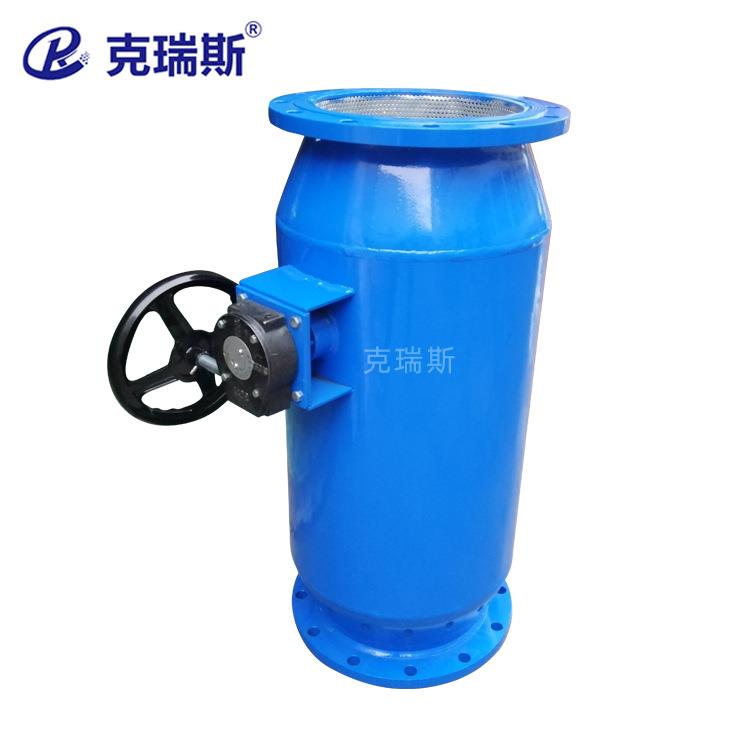工业化工矿用污水处理反冲洗直通式排污过滤器反冲洗过滤器厂家
