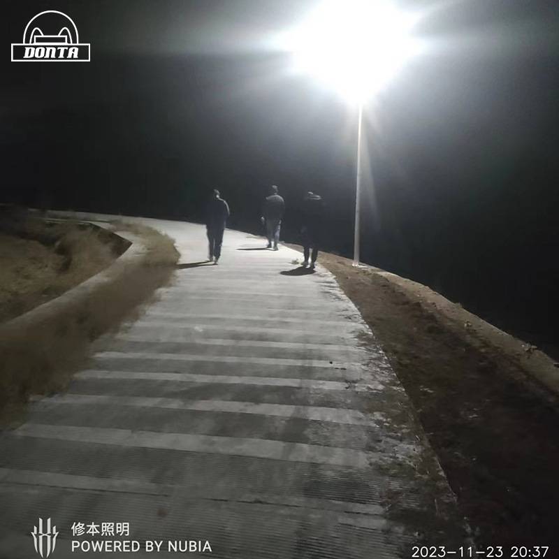 【非洲基建指定款】工程市政道路新农村感应灯 6米太阳能一体路灯