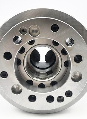 速发CHAD卡X液压O盘中空三爪卡盘油压夹头OP-225/006/08