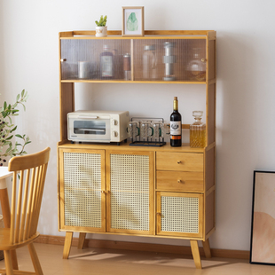 速发柜边柜靠墙一体收物餐家用厨房橱柜酒柜置物柜客厅茶柜储纳备