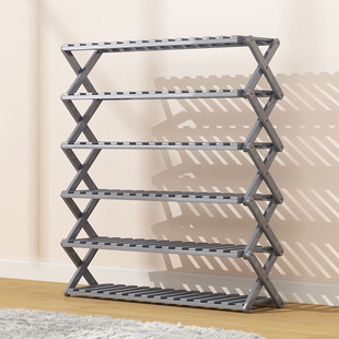 速发折叠鞋架子家用门口室内多层简易鞋柜收纳款舍鞋架新宿202爆