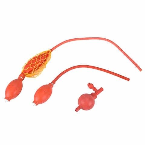 速发橡胶球胆乳胶球胆双联球单联球定量吸球气体取样球胆4#5#7