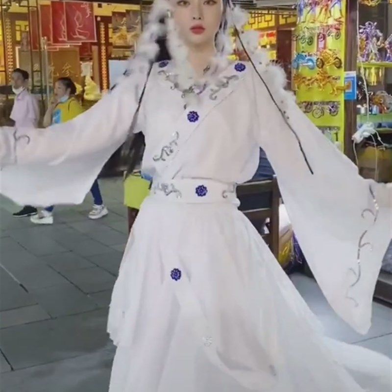 速发影视古装格格服服香香妃服装蒙古族舞蹈演出含春秋