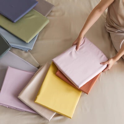 速发小床丝夏季纯色60支天家井笠单品凉感床垫保护套双人单件床品