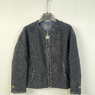 GUN SY6416 ￥6900 小香风H型圆领外套 柯罗芭春秋专柜同款