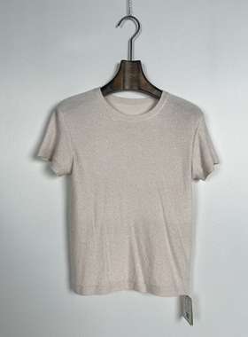 柯罗芭冬季专柜同款杏色圆领毛衫  HR9883G ￥3990