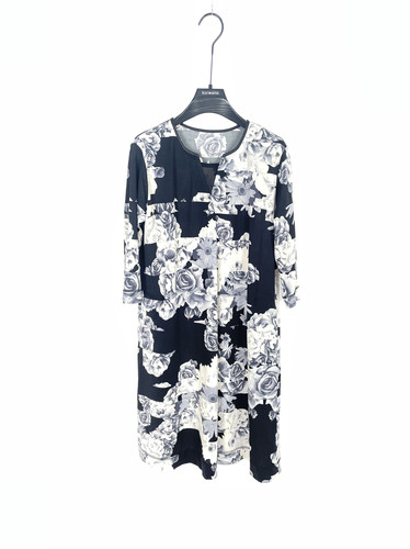 柯利亚诺春秋专柜同款长款碎花气质连衣裙  LT1009 ￥2880