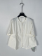 专柜同款 玉石白抽腰连袖 贝壳衫 柯利亚诺夏季 SW2042 ￥2880