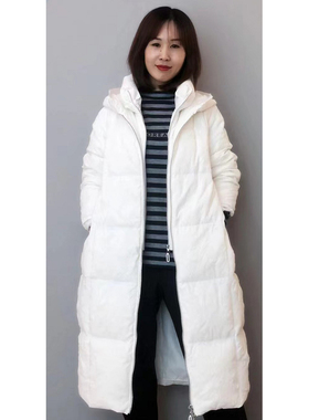 柯罗芭冬季专柜同款时尚立体长款廓形羽绒服  YC1524(UN)A ￥8200