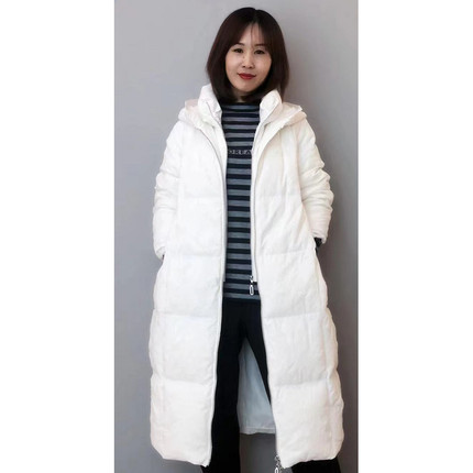 柯罗芭冬季专柜同款时尚立体长款廓形羽绒服  YC1524(UN)A ￥8200