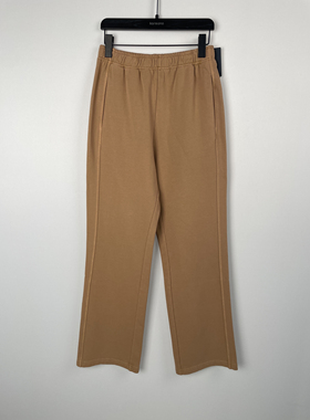 柯利亚诺冬季专柜同款驼色垂感宽松显瘦直筒裤  KT9534G ￥2280