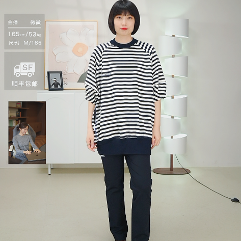 柯利亚诺春秋专柜同款宽松慵懒套头圆领T恤TT5252(JUN)B￥1590