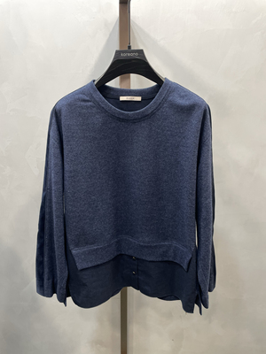 柯罗芭春秋专柜同款假两件式圆领T恤  TY4688 ￥3490