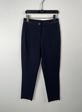 柯利亚诺冬季专柜同款藏蓝色休闲小脚裤  KW0186(9VUN) ￥1880