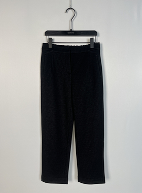 柯利亚诺冬季专柜同款黑色经典小脚裤  KT4182 ￥3280