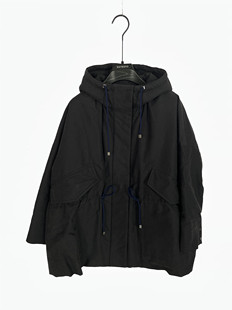 柯利亚诺冬季专柜同款风衣式连帽宽松休闲羽绒服 YZ0072(9UN)B